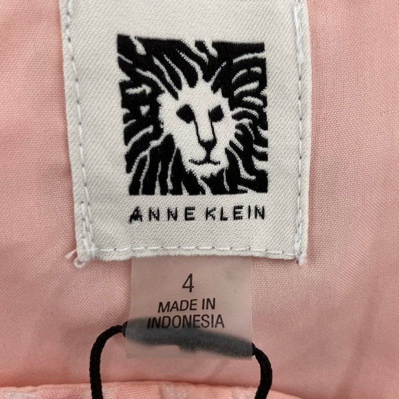 Anne Klein Coral Midi Dress with Bow Detail - Picture 5 of 6